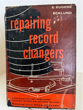 Repairing Record Changers Practical Guide Book Portable Phonographs Magnetic